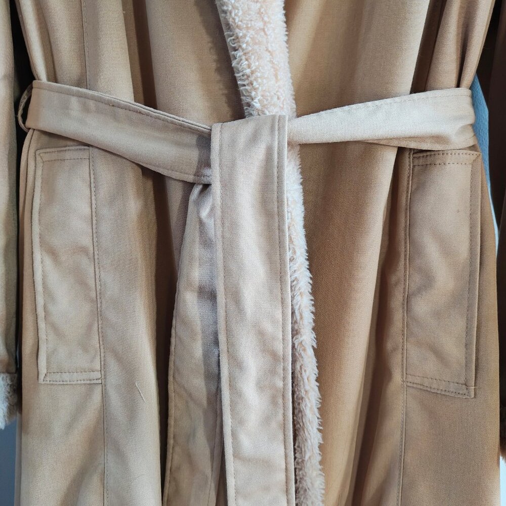 Vintage Hooded Long Coat - Picture 9 of 13